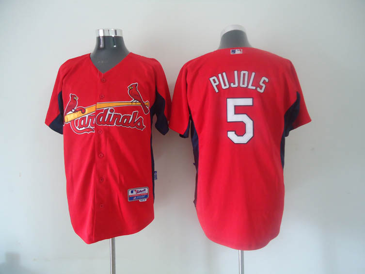 Cardinals 5 Pujols red Jerseys