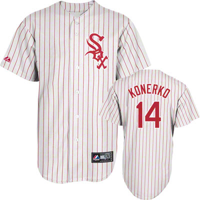 Chicago White Sox 14 KONERKO white(redstrip) Jerseys Chicago White Sox 14 KONERKO white(redstrip) Jerseys