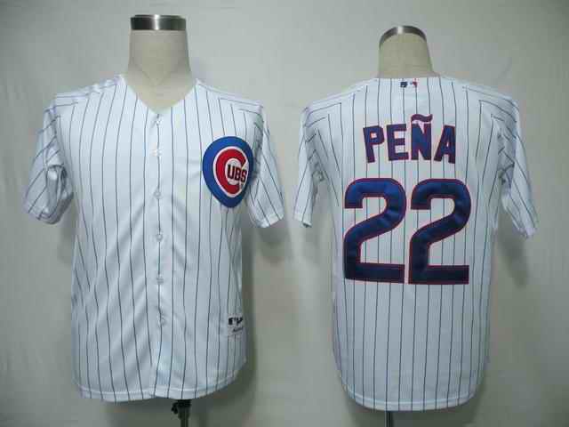 Cubs 22 Pena White Jerseys Cubs 22 Pena White Jerseys