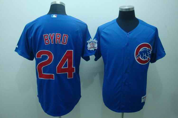 Cubs 24 Byrd Blue Jerseys