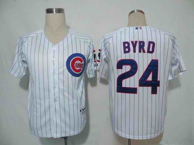 Cubs 24 Byrd White Jerseys Cubs 24 Byrd White Jerseys