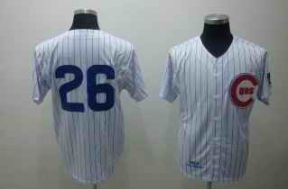 Cubs 26 Billy Williams White Jersey