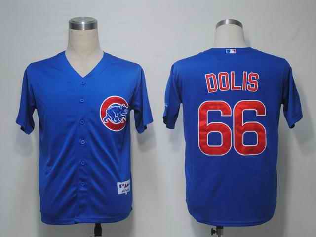 Cubs 66 Dolis Blue Jerseys