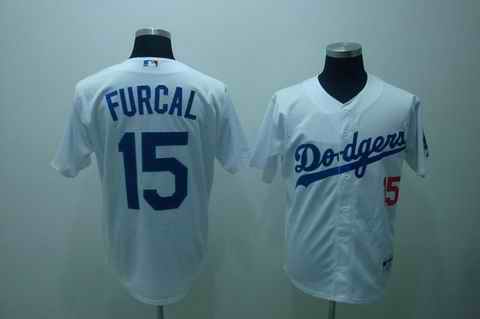 Dodgers 15 furcal white