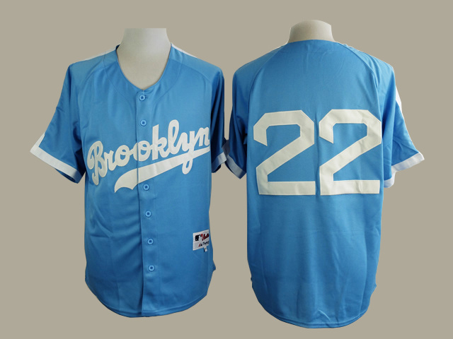 Dodgers 22 Kershaw Blue M&N Jersey Dodgers 22 Kershaw Blue M&N Jersey