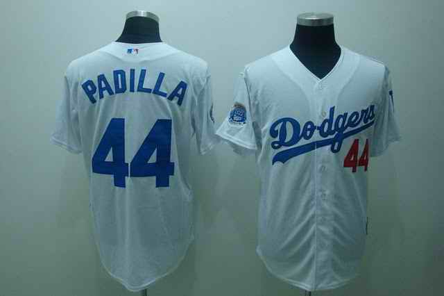 Dodgers 44 Padilla white Jerseys