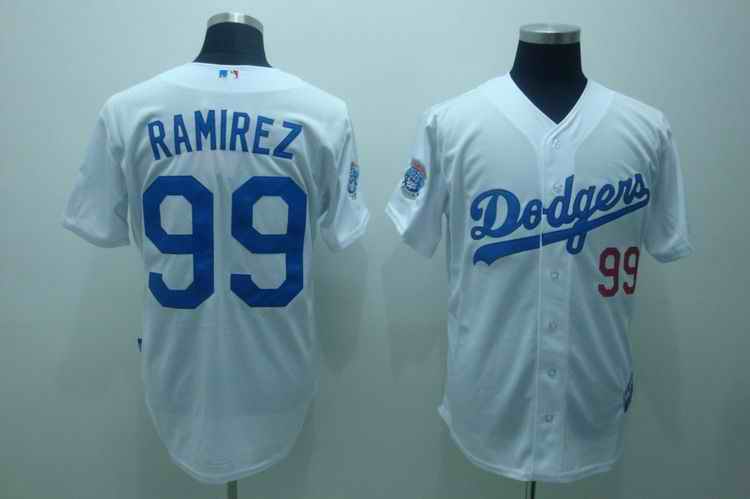 Dodgers 99 Ramirez White Jerseys Dodgers 99 Ramirez White Jerseys