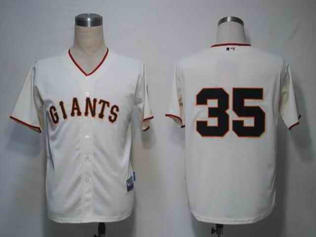 Giants 35 Ishikawa Cream Cool Base Jerseys