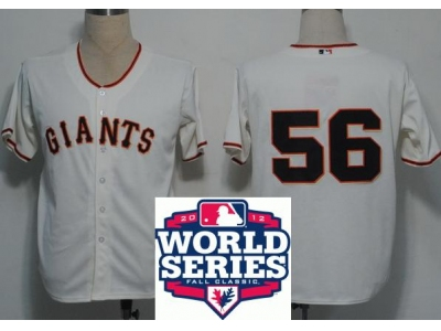 Giants 56 Torres Cream Jerseys