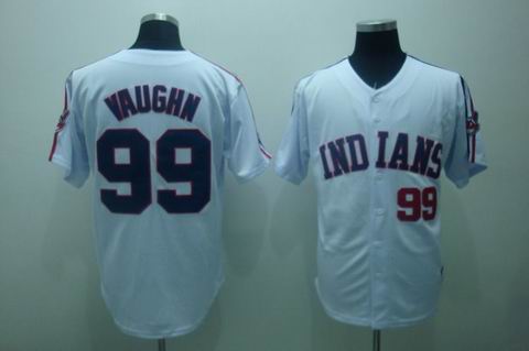 Indians 99 Vaughn White Jerseys