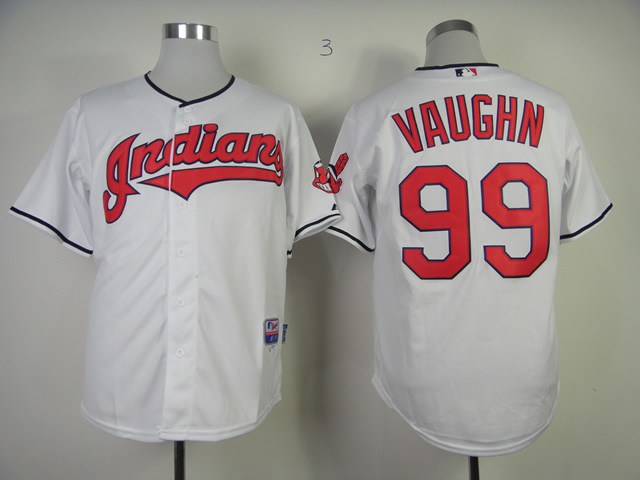 Indians 99 Vaughn White New Jerseys
