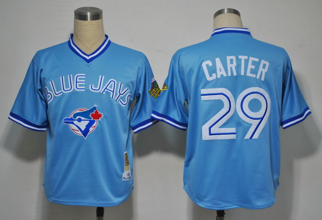 Jays 29 CARTER Blue jerseys