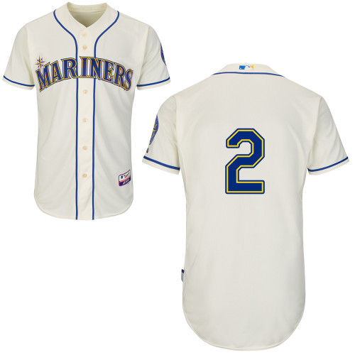 Mariners 2 Sucre Cream Cool Base Jerseys