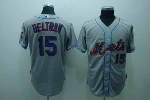 Mets 15 beltran grey(cool base) jerseys Mets 15 beltran grey(cool base) jerseys