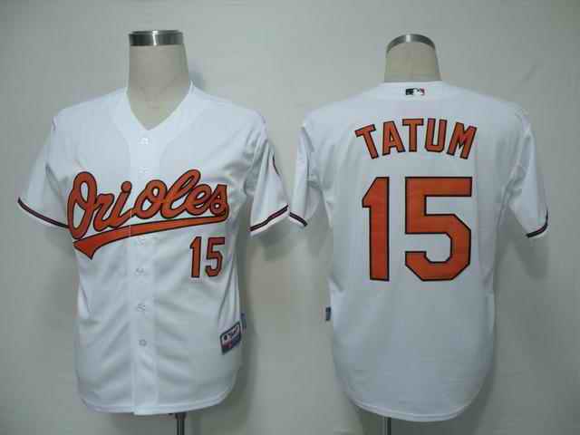 Orioles 15 Tatum White Jerseys
