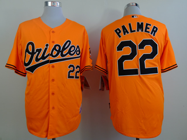 Orioles 22 Palmer Orange Cool Base Jerseys