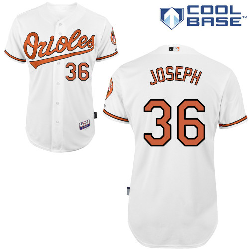 Orioles 36 Joseph White Cool Base Jerseys