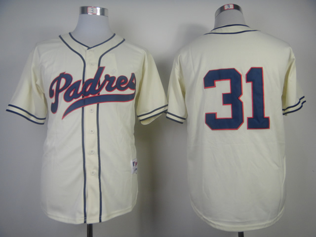 Padres 31 Winfield Cream Turn Back The Clock Jerseys Padres 31 Winfield Cream Turn Back The Clock Jerseys