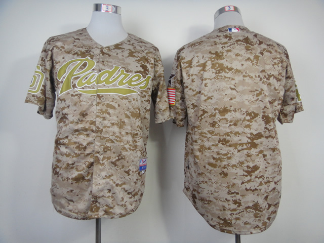 Padres Blank Camo Alternate 2 Cool Base Jerseys Padres Blank Camo Alternate 2 Cool Base Jerseys