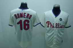 Phillies 16 J.C. Romero cream Jerseys