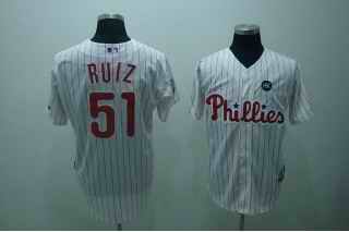 Phillies 51 Javi Ruiz white Jerseys