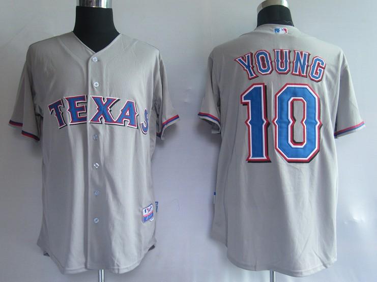 Rangers 10 Young grey Jerseys
