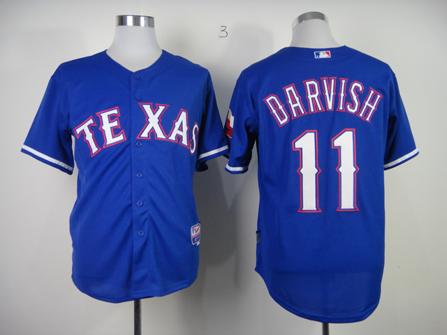 Rangers 11 Darvish Blue Cool Base 2014 Jerseys Rangers 11 Darvish Blue Cool Base 2014 Jerseys