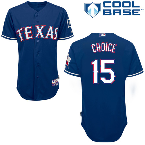 Rangers 15 Choice Blue Cool Base Jerseys