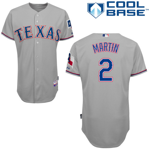 Rangers 2 Martin Grey Cool Base Jerseys