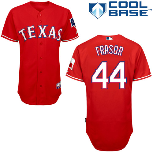 Rangers 44 Frasor Red Cool Base Jerseys