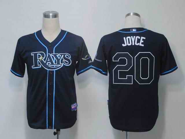 Rays 20 Joyce dark blue Jerseys