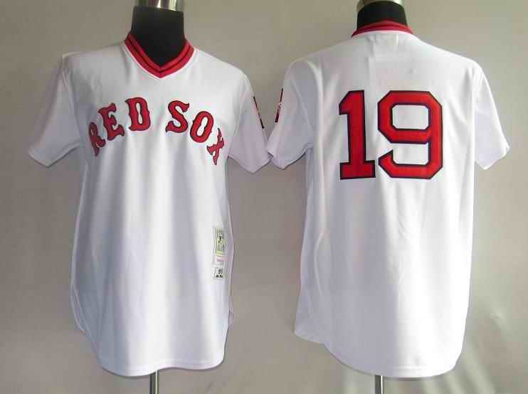 Red Sox 19 Beckett White Throwback Jerseys