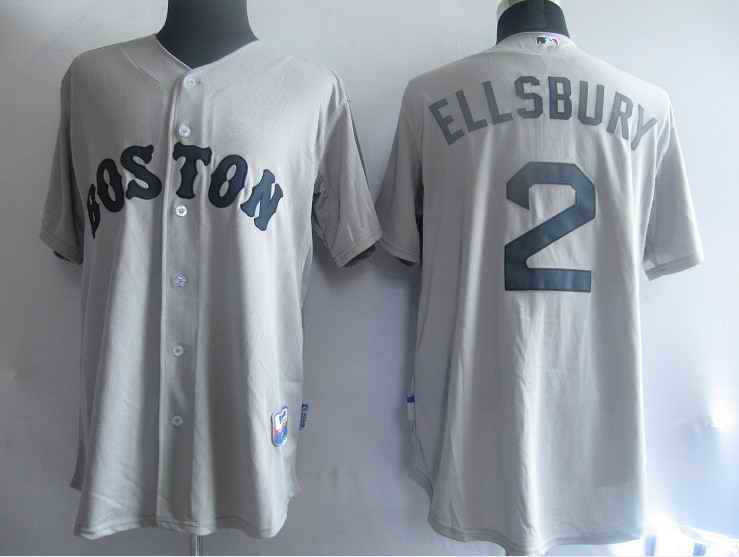 Red Sox 2 Jacoby Ellsbury Grey Jerseys Red Sox 2 Jacoby Ellsbury Grey Jerseys