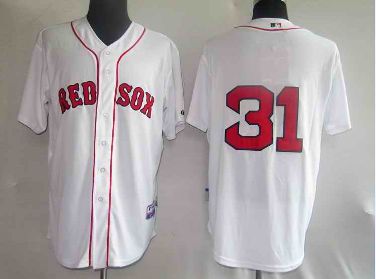 Red Sox 31 Lester White Jerseys