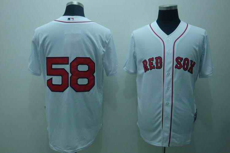 Red Sox 58 Papelbon White Cool Base Jerseys Red Sox 58 Papelbon White Cool Base Jerseys