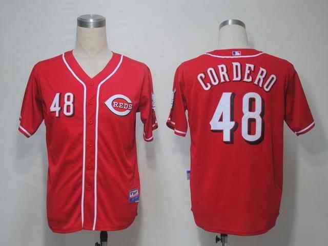 Reds 48 Cordero Red Jerseys