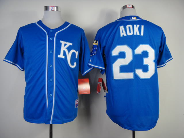 Royals 23 Aoki Alternate 2 Cool Base Jerseys Royals 23 Aoki Alternate 2 Cool Base Jerseys