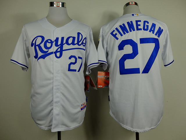 Royals 27 Finnegan White Cool Base Jerseys Royals 27 Finnegan White Cool Base Jerseys