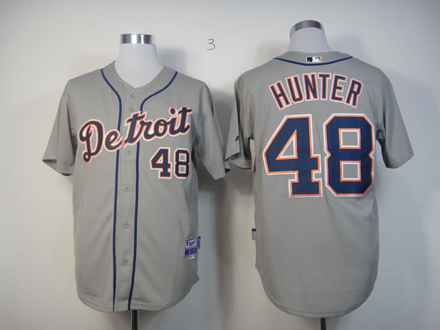 Tigers 48 Hunter Grey Jerseys