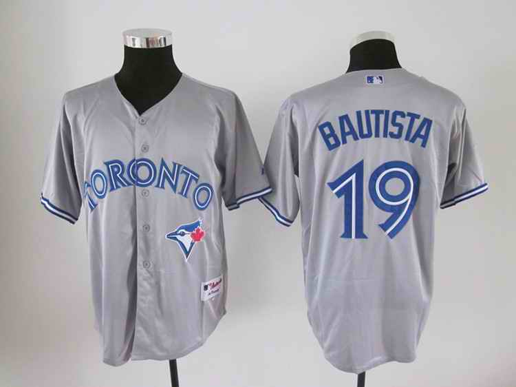 Toronto Blue Jays 19 Bautista grey 2012 jerseys