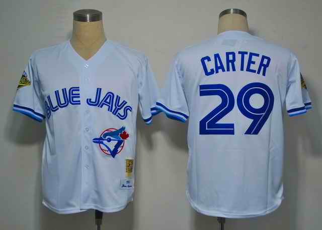 Toronto Blue Jays 29 Carter White M&N jerseys