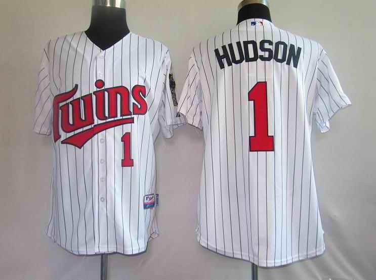 Twins 1 Hudson white Jerseys
