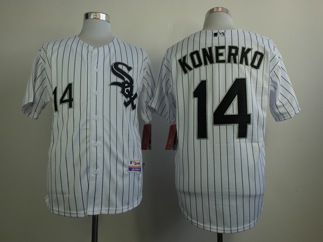 White Sox 14 Konerko White Cool Base Jerseys White Sox 14 Konerko White Cool Base Jerseys