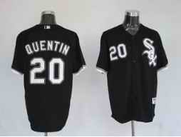 White Sox 20 Carlos Quentin Black Jerseys
