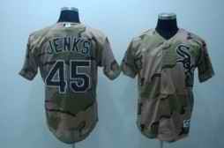 White Sox 45 Jenks Camo Jerseys