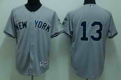 Yankees 13 Rodriguez grey (2009 logo) Jerseys Yankees 13 Rodriguez grey (2009 logo) Jerseys