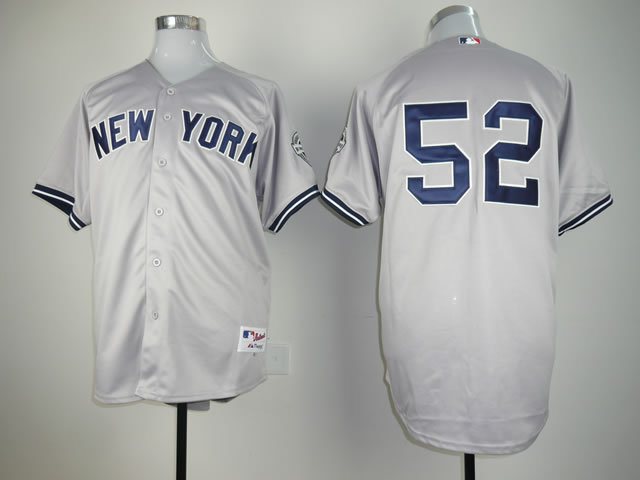 Yankees 52 Sabathia Grey Jerseys