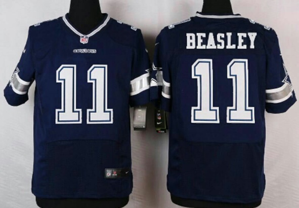 Nike Cowboys 11 Cole Beasley Blue Elite Jersey - Click Image to Close