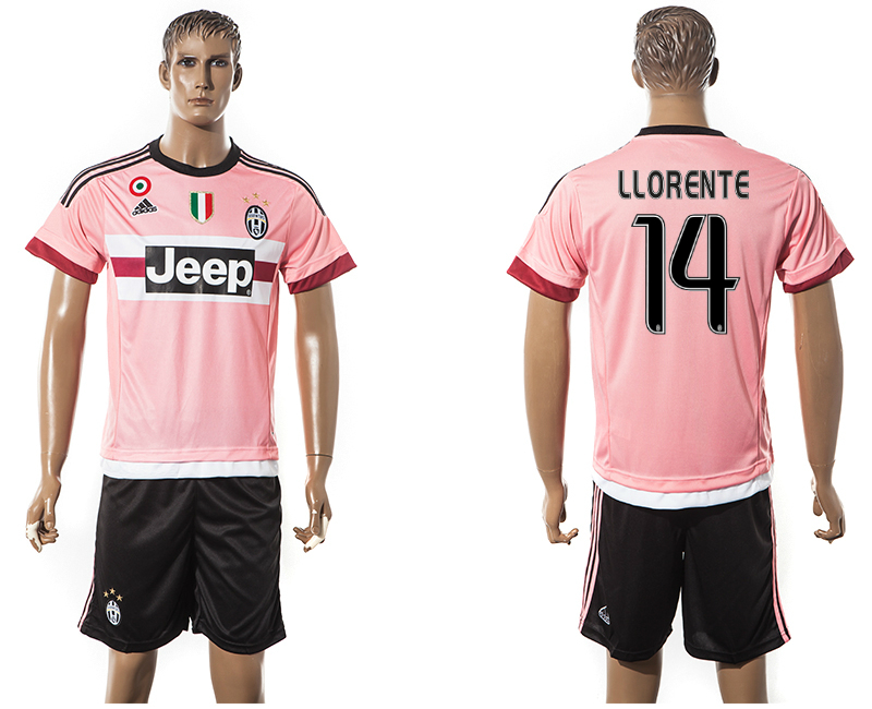 2015-16 Juventus 14 LLORENTE Away Jersey