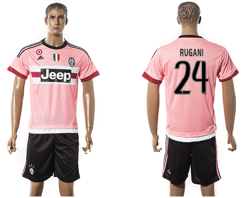 2015-16 Juventus 24 RUGANI Away Jersey